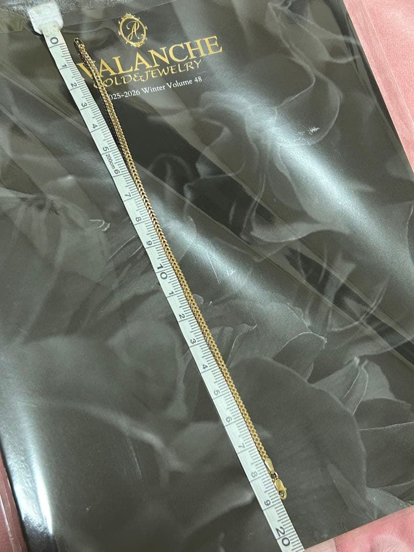 AVALANCHE 10Kイエローゴールド フランクリンブレスレット