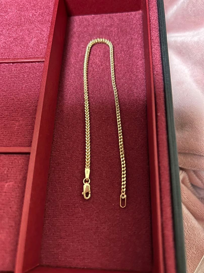 AVALANCHE 10Kイエローゴールド フランクリンブレスレット