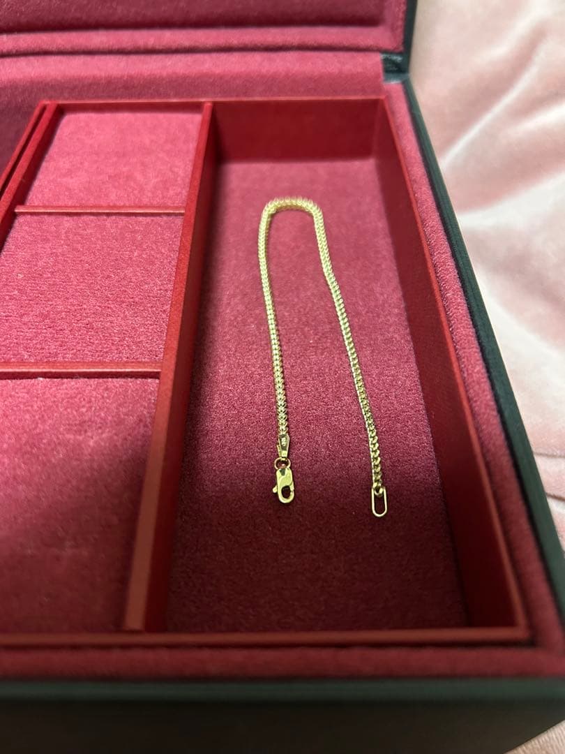 AVALANCHE 10Kイエローゴールド フランクリンブレスレット