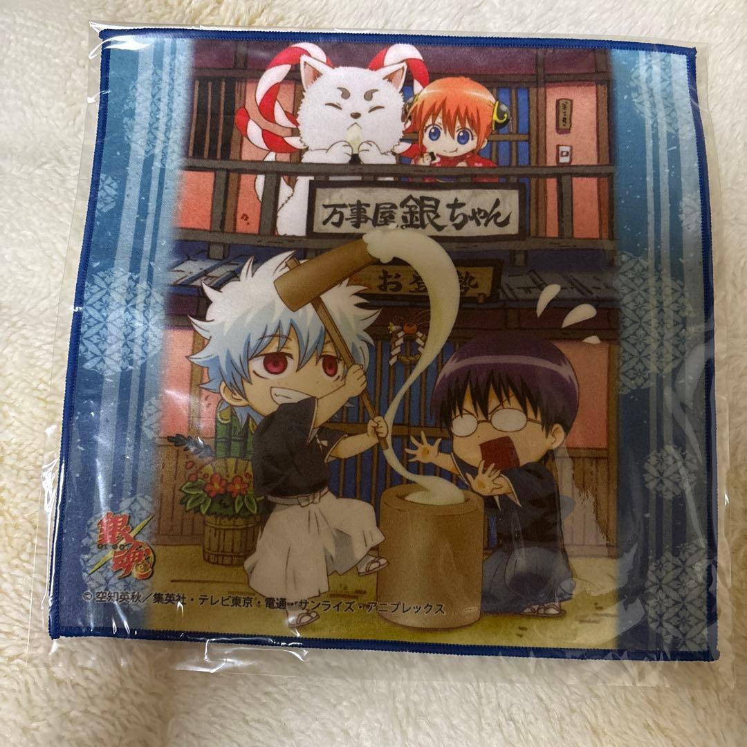 A*a様 銀魂 グッズ タオル、巾着、缶バッジ、ステッカー、ラバスト 坂田銀時