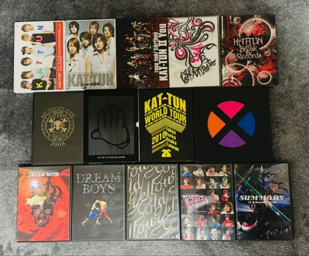 KAT-TUN ライブDVD 舞台DVD 計14点まとめ売り