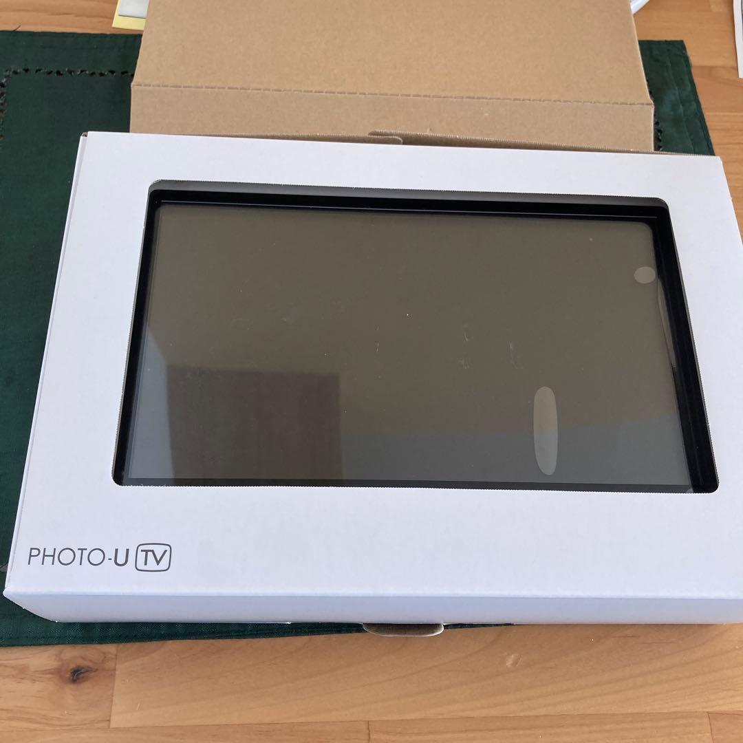 【未使用】PHOTO-U TV ZTS11SWA ポータブル防水防塵テレビ 録画