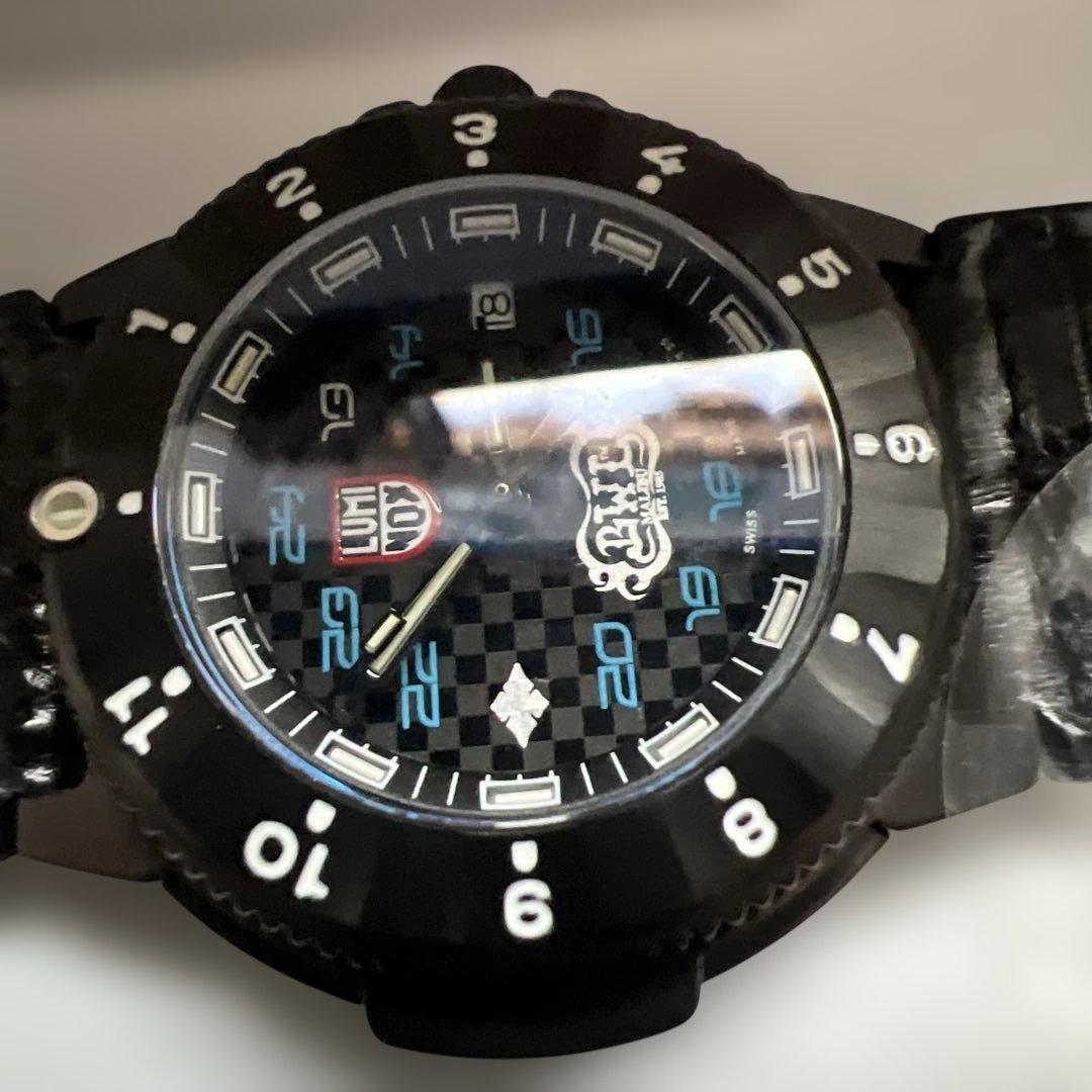 【美品】ビルウォールレザー×ルミノックス 200本限定コラボ第1弾 時計