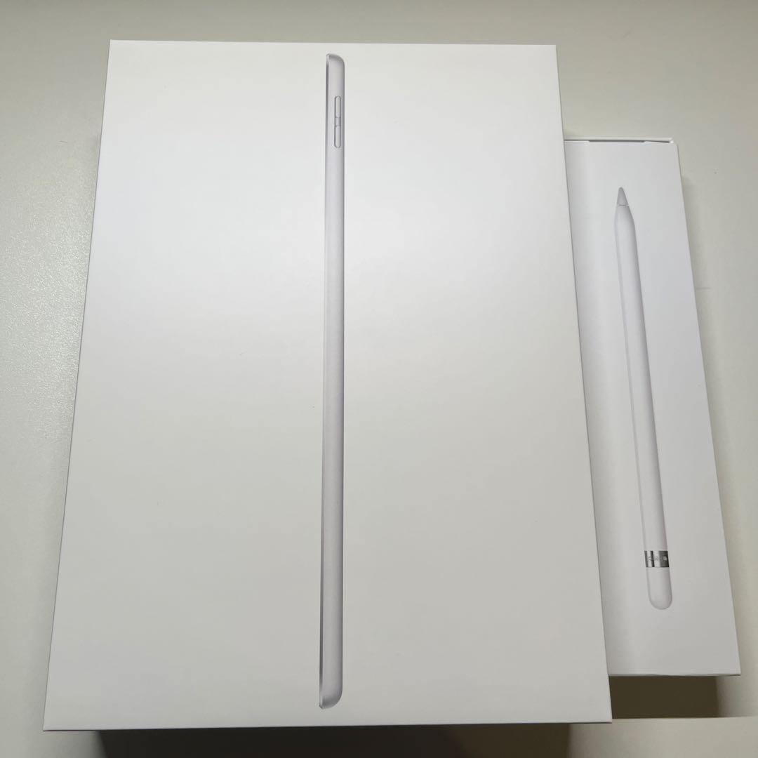 iPad 本体 第9世代 シルバー Apple Pencil付き