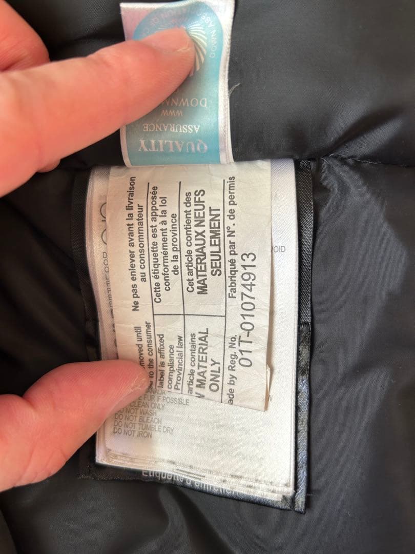   ブラック ダウンジャケット CITADEL