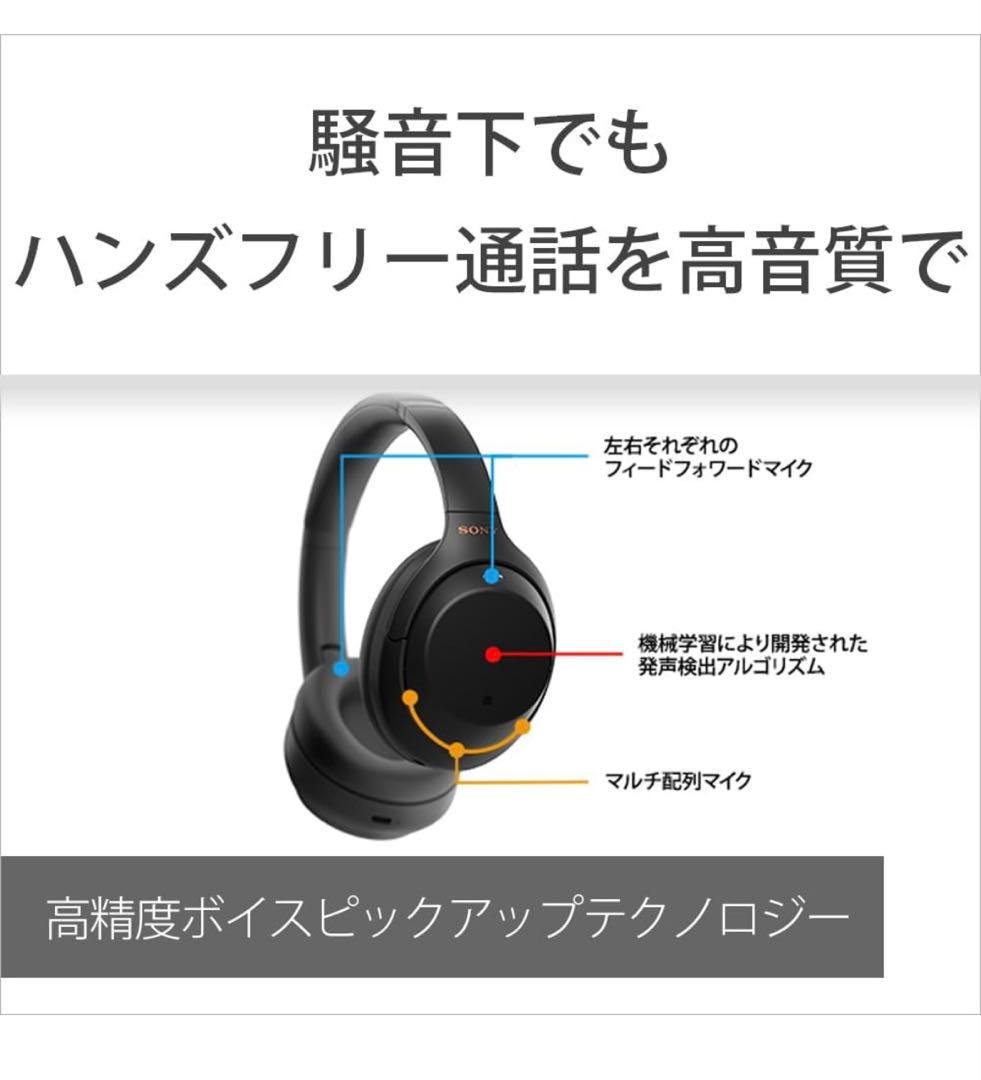 ソニー(SONY)ワイヤレスノイズキャンセリングヘッドホンWH-1000XM4