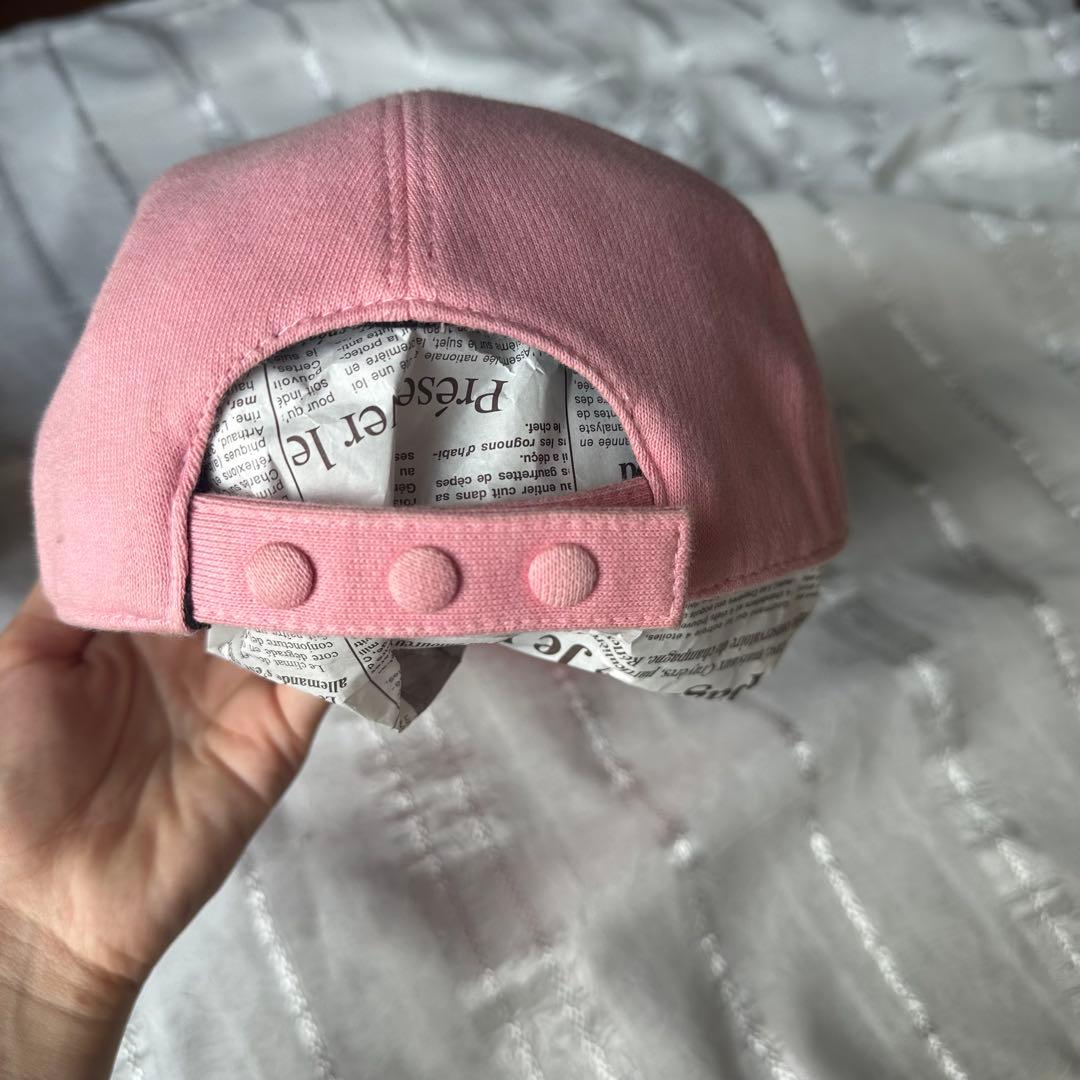 値下げ中BURBERRY ピンク ベースボールキャップ Mサイズ