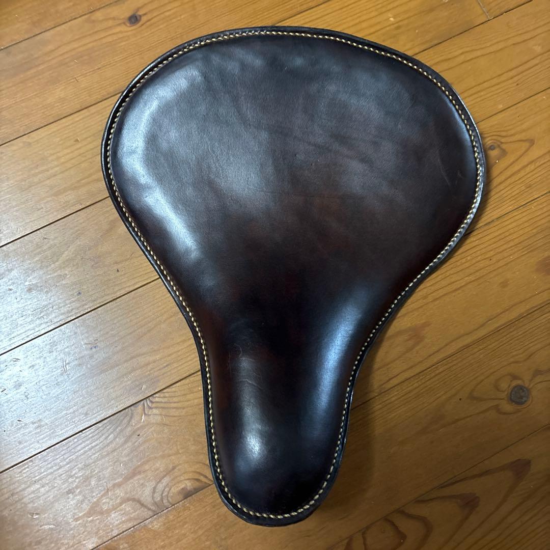 【期間限定値下げ】レザー製サドルシート KRシート　ブラウン