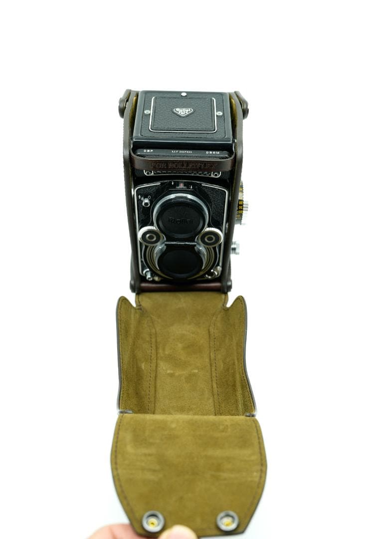 本革 新品 Rolleiflex 二眼 2.8F/3.5F用カメラケース