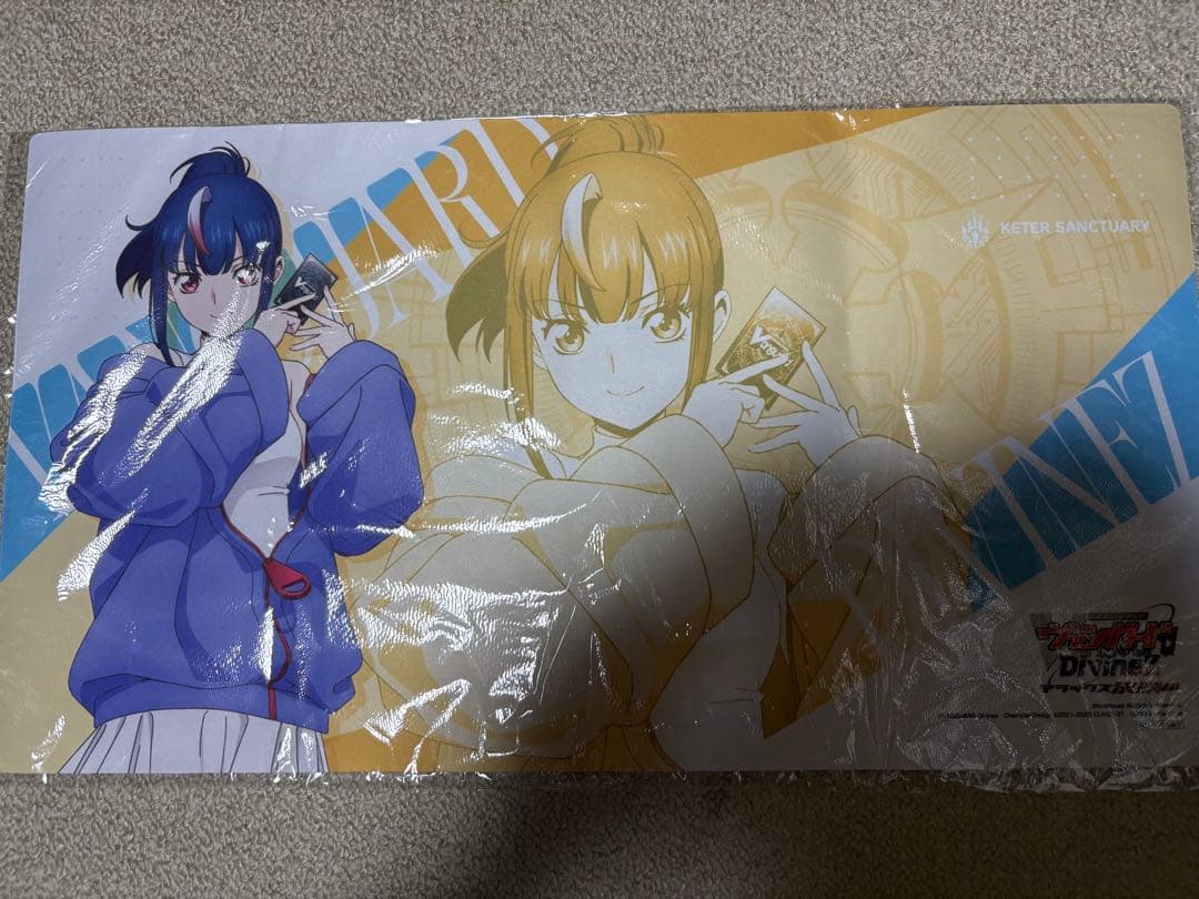 カードファイト　ヴァンガード 明星エリカ　プレイマット　公認サポート