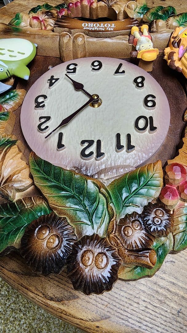 トトロ　スタジオジブリ【壁掛け振り子時計】