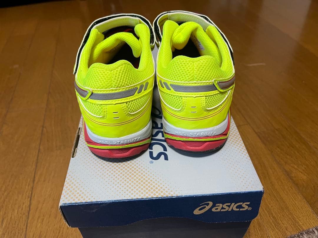 asics 野球トレーニングシューズ26.5cm 赤/黄