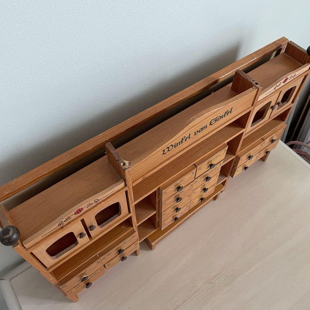 ドールハウス 1/6アンティーク風背景ボード