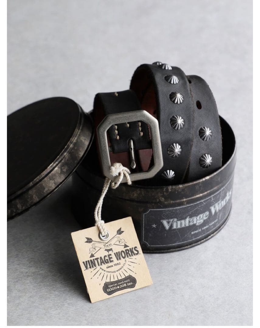 新品 Vintage Works DH5726 CH-2コンチョ 茶芯 35