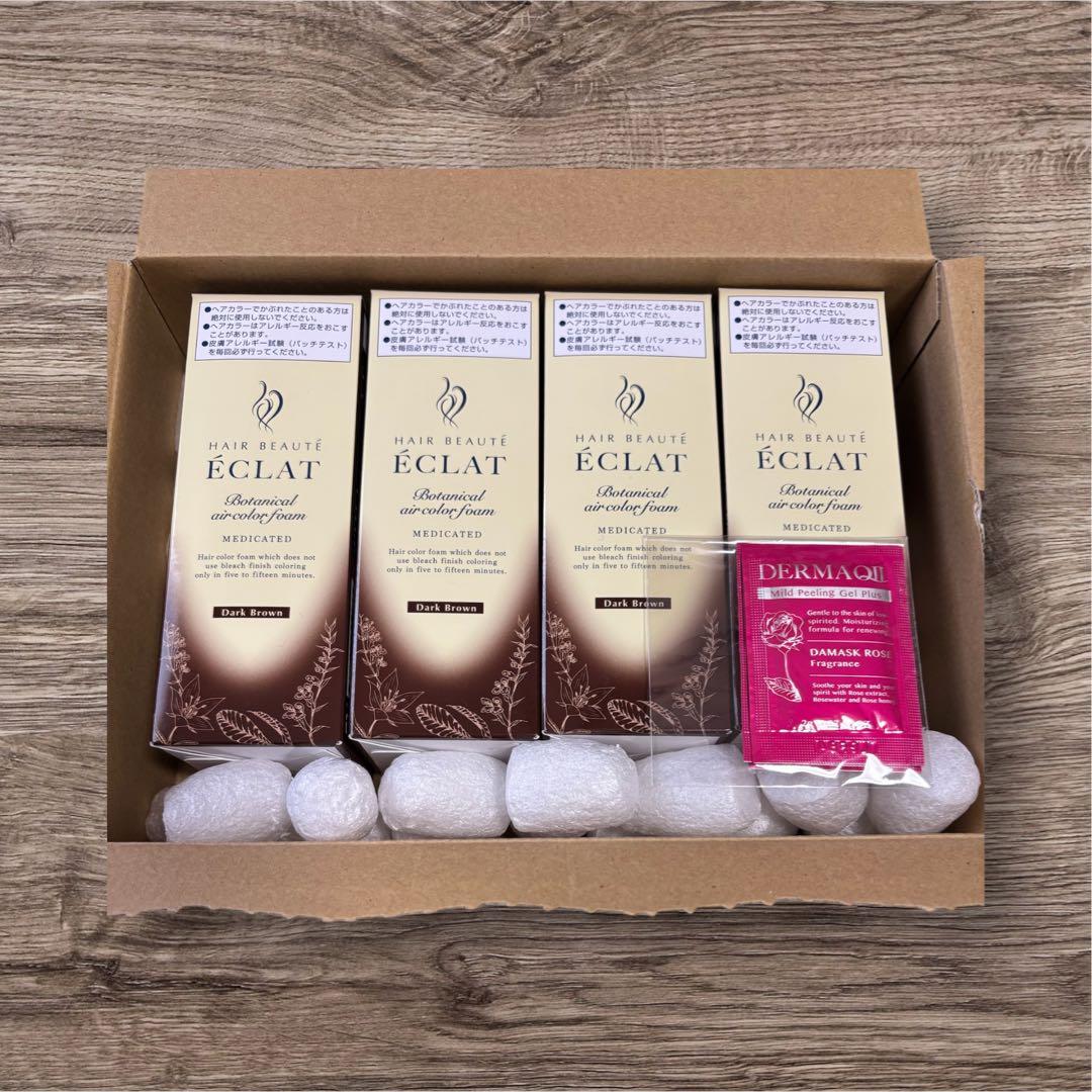 ポタニカルエアカラー フォーム EX ダークブラウン4本セット