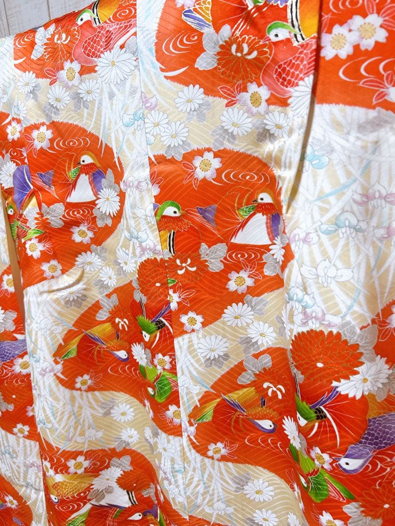 お買い得品♡七五三　7歳　女の子　フルセット　レトロ　正絹