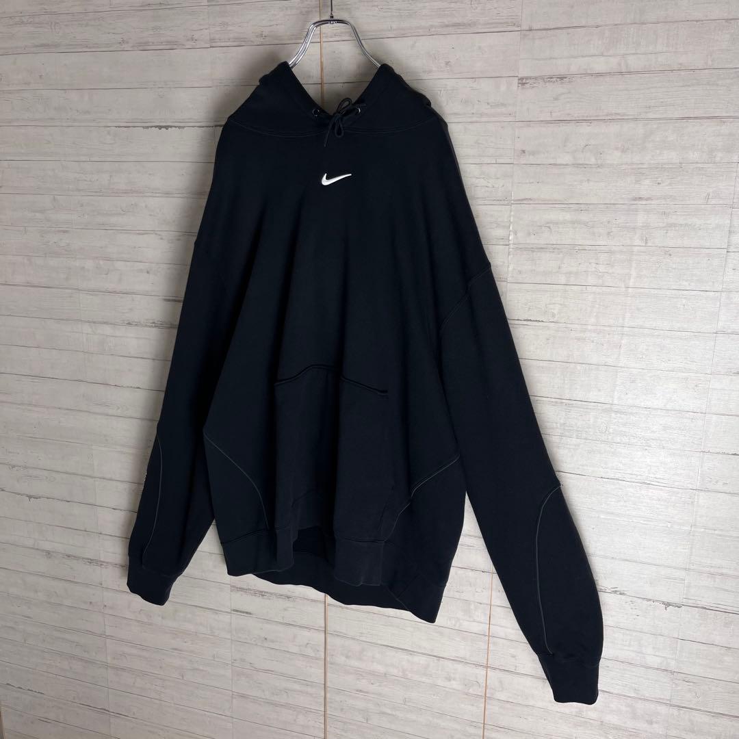 【超絶人気コラボ】 ナイキ ノクタ センターロゴ 超希少サイズ 即完売 パーカー