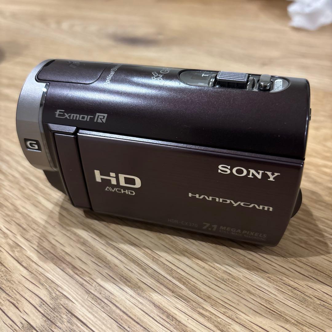 ■SONY ソニー Handycam HDR-CX370V ビデオカメラ