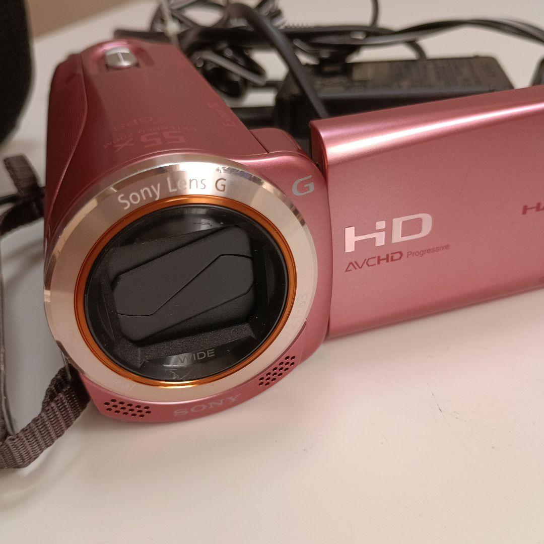 SONY ビデオカメラ 本体 ピンク