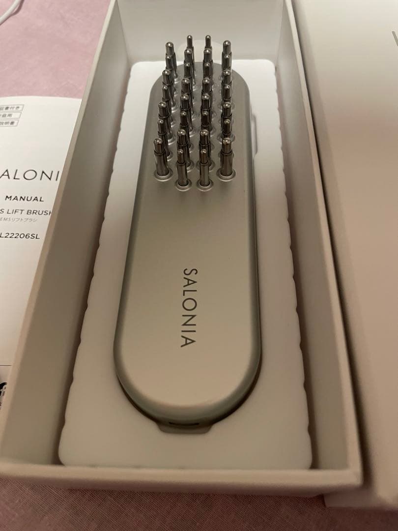 SALONIA 美顔器 電気ブラシSAL22206SL EMS