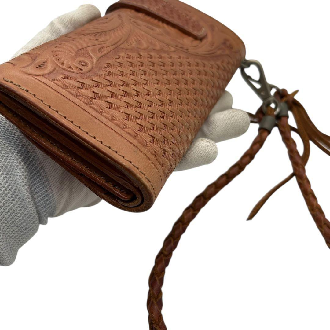 小物 Alzuni Long Wallet Carving Y2k Archive