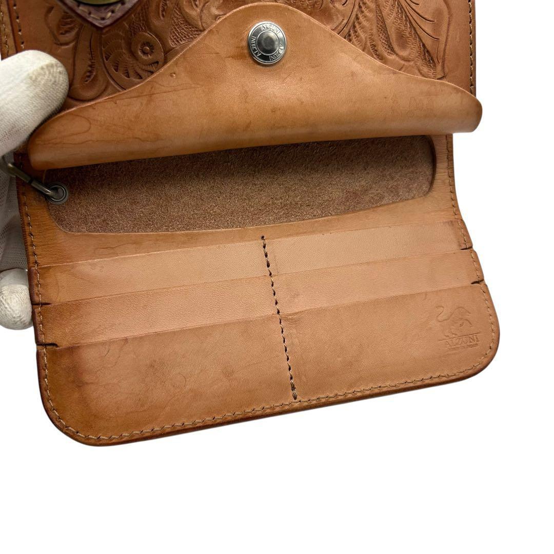 小物 Alzuni Long Wallet Carving Y2k Archive