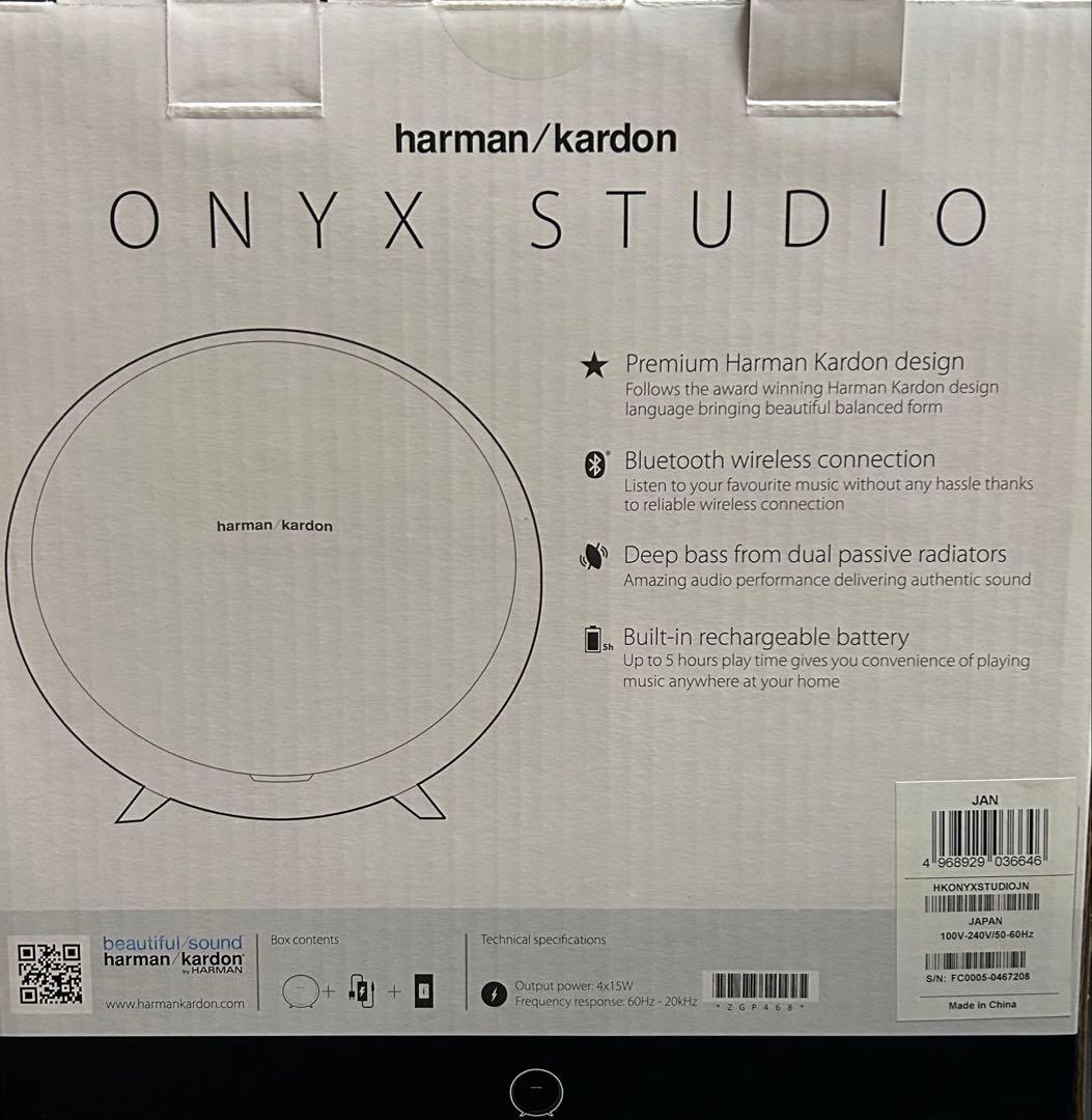 Harman Kardon Onyx Studio ワイヤレススピーカー（新品)