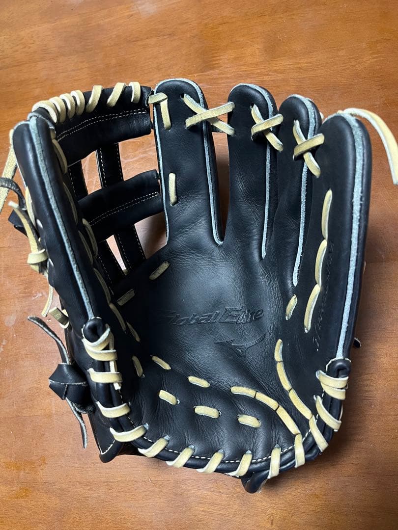 ミズノ　グローバルエリート　ブラック　軟式　内野手用