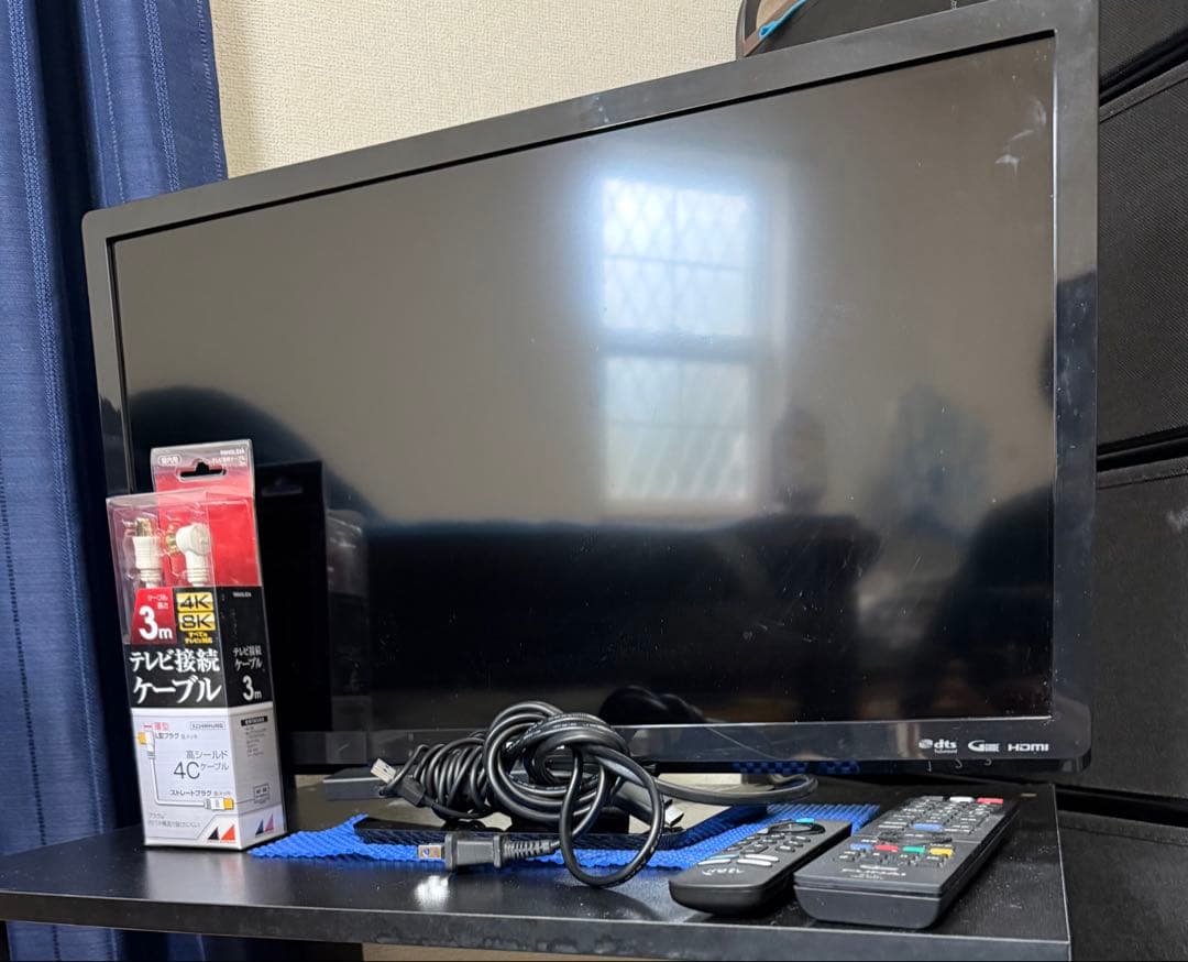 【Fire TV Stick付】FUNAI 24型テレビ ブラック