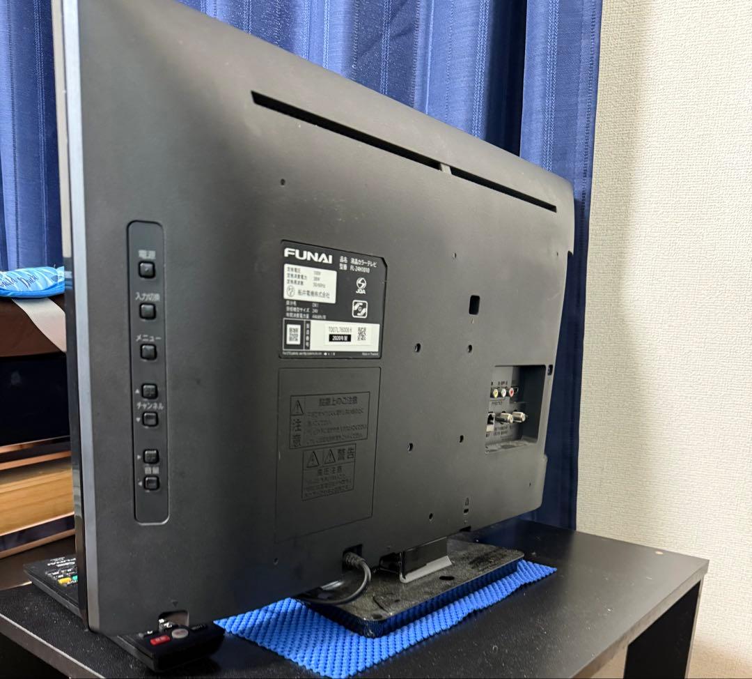 【Fire TV Stick付】FUNAI 24型テレビ ブラック