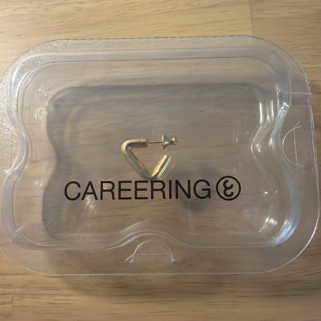 CAREERING ゴールド 片耳用ピアス