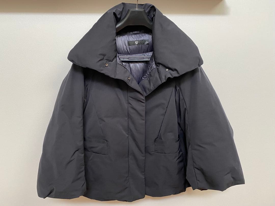 【新品同様】ユニクロ*UNIQLO*＋J*ハイブリッドダウンジャケット