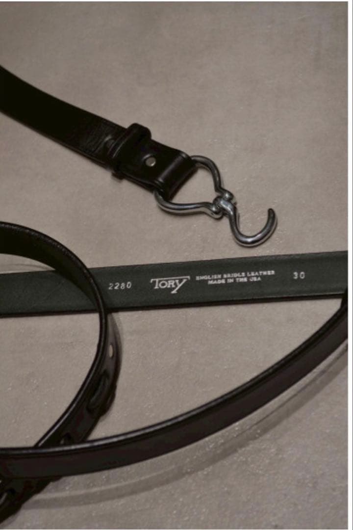 Tory Leather Hoof Pick Belt トリー レザーベルト