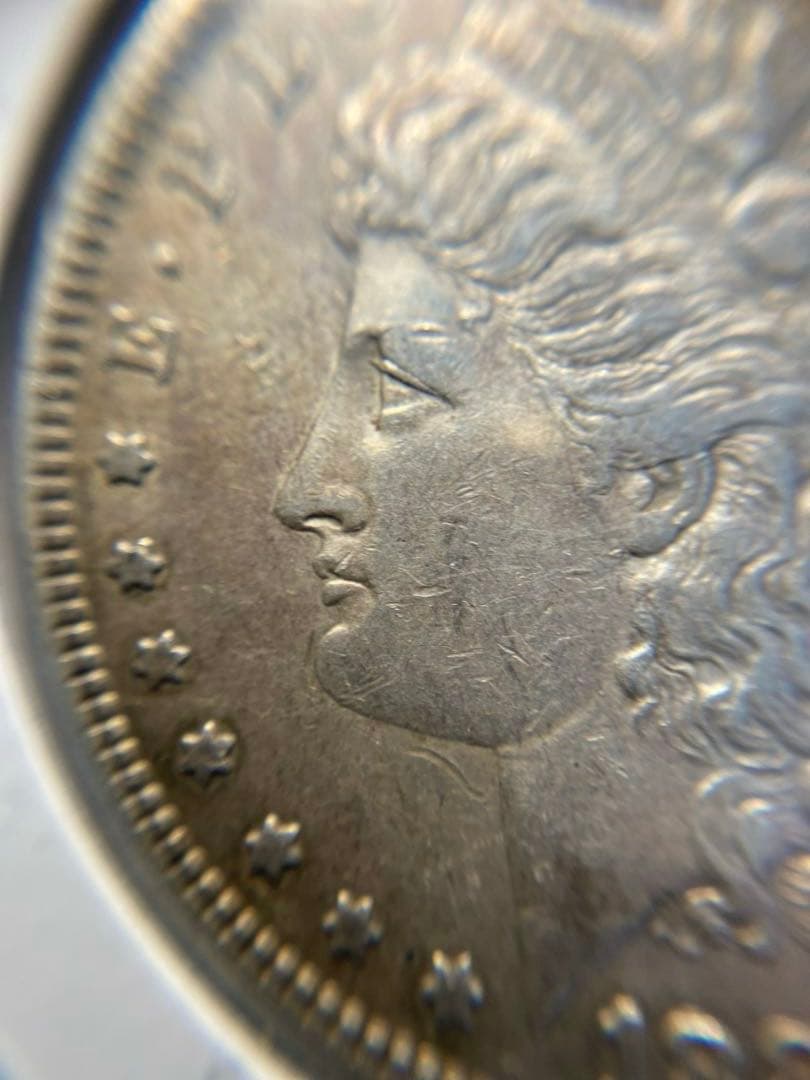 PCGS NCG アンティーク 銀貨　古銭　モルガンダラー　2枚セット