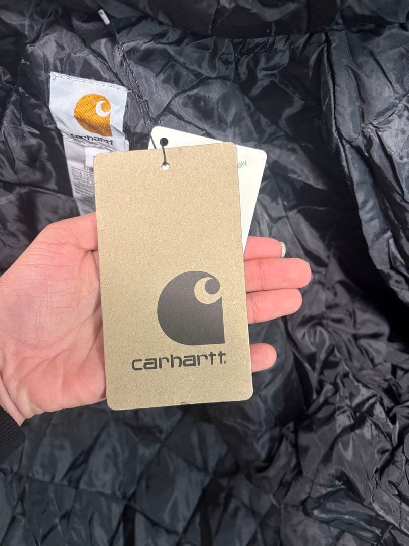 カーハートアクティブジャケット希少　黒色