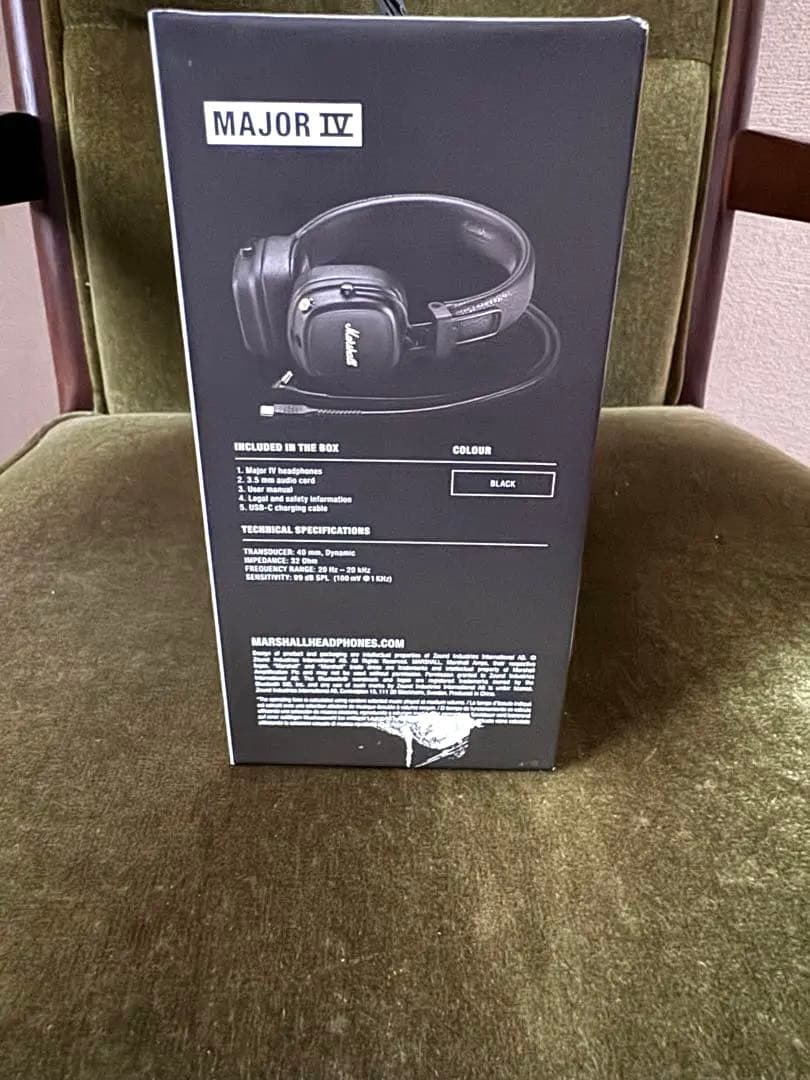 【Marshall・国内正規品】MAJOR Ⅳ 状態良好　動作確認済