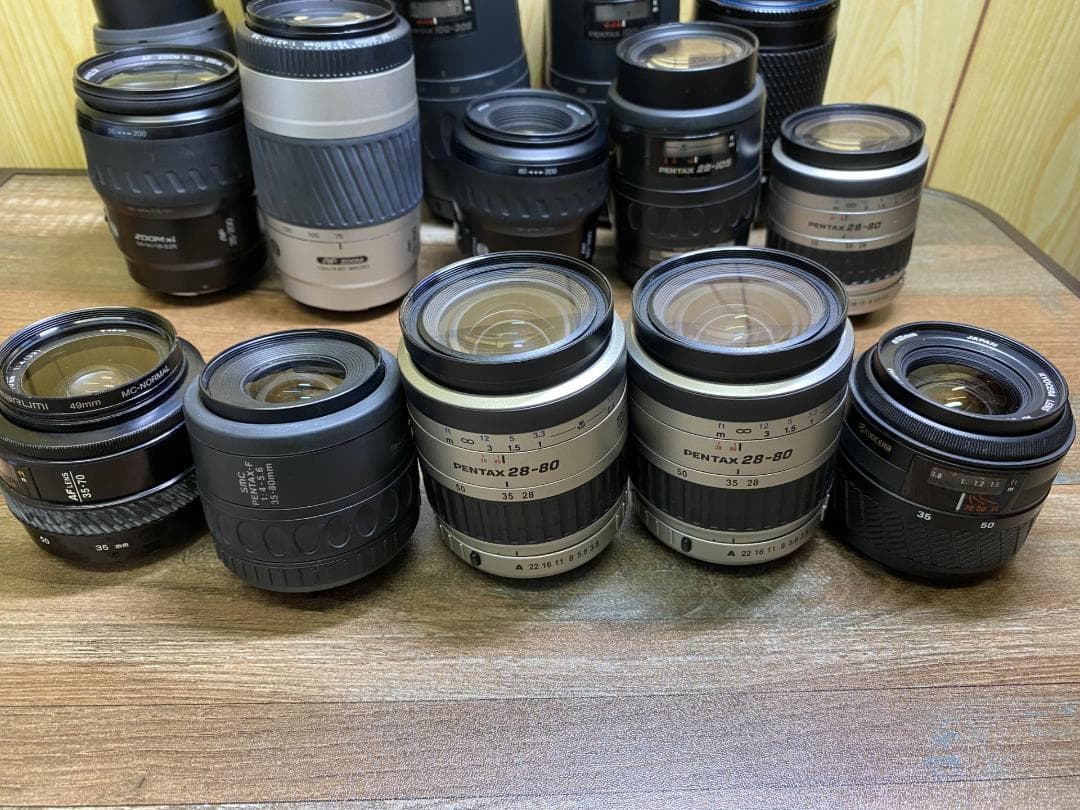 PENTAX MINOLTAなどAFズームレンズ 15本 ジャンク