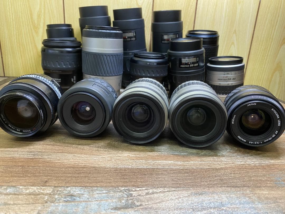 PENTAX MINOLTAなどAFズームレンズ 15本 ジャンク