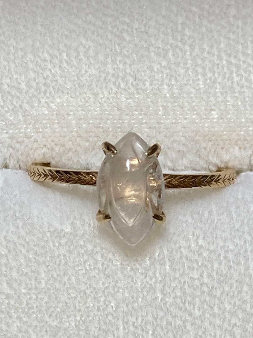 プ*ン様 agete アガット ゴールドリングセット（ストーン付き） 4点まとめ