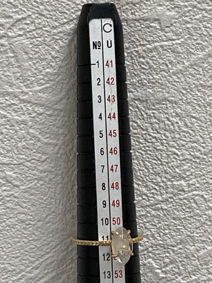 プ*ン様 agete アガット ゴールドリングセット（ストーン付き） 4点まとめ