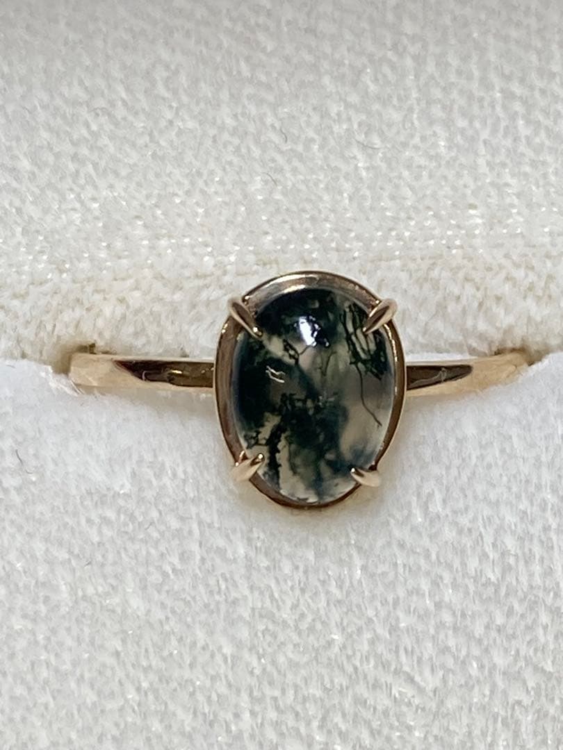 プ*ン様 agete アガット ゴールドリングセット（ストーン付き） 4点まとめ