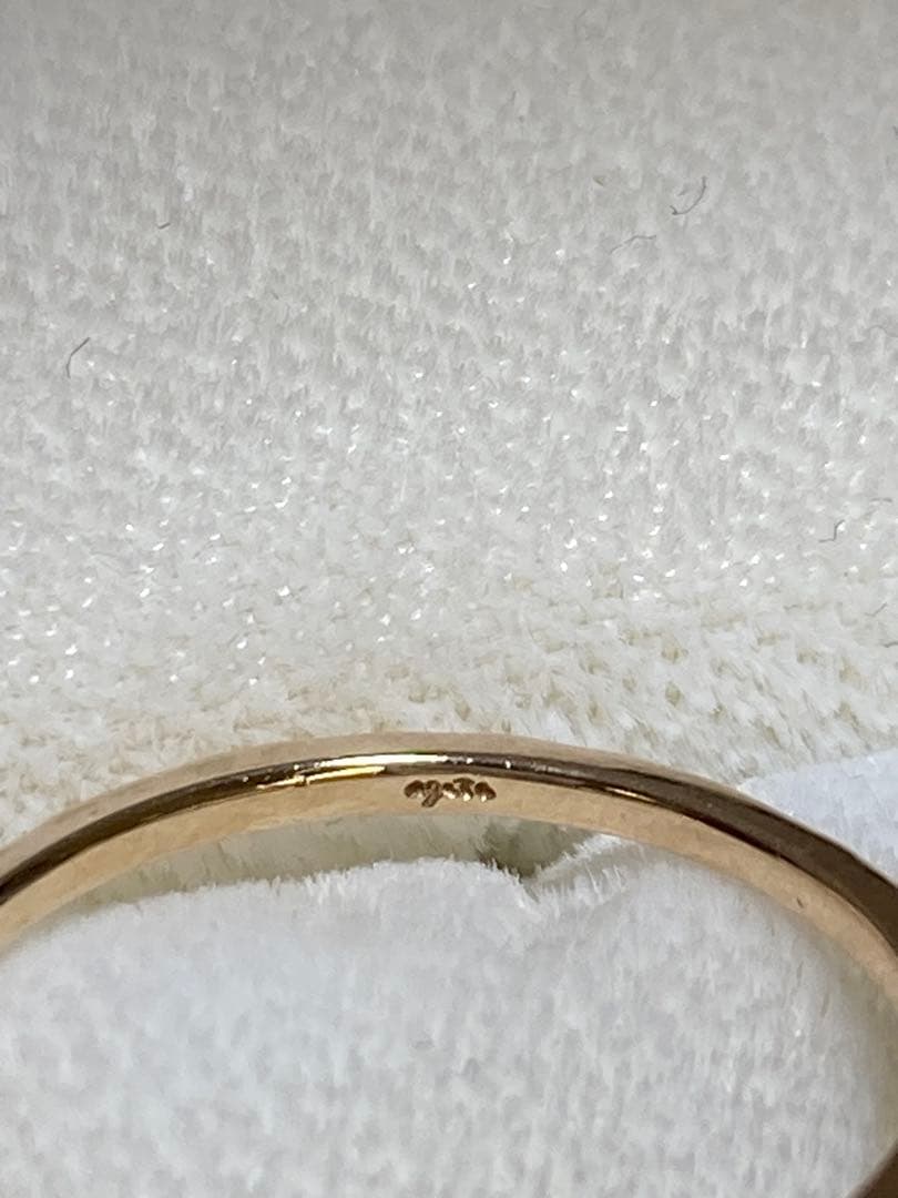 プ*ン様 agete アガット ゴールドリングセット（ストーン付き） 4点まとめ