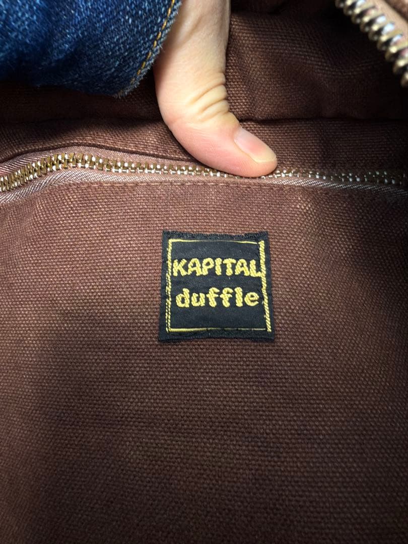 KAPITAL 帆布トートバッグ