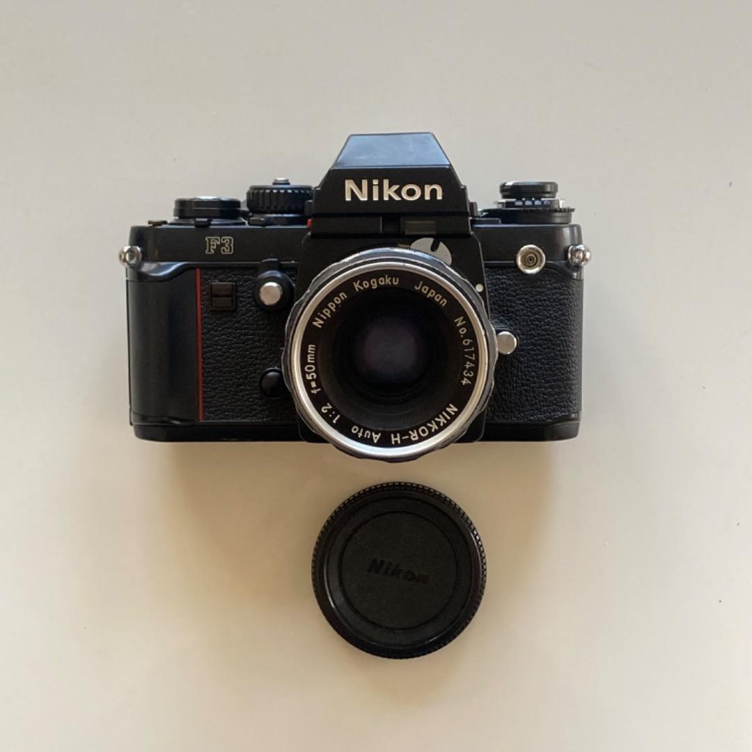 え*ん様 動作確認済み Nikon F3 ボディ 一眼レフ カメラ 純正レザーケ