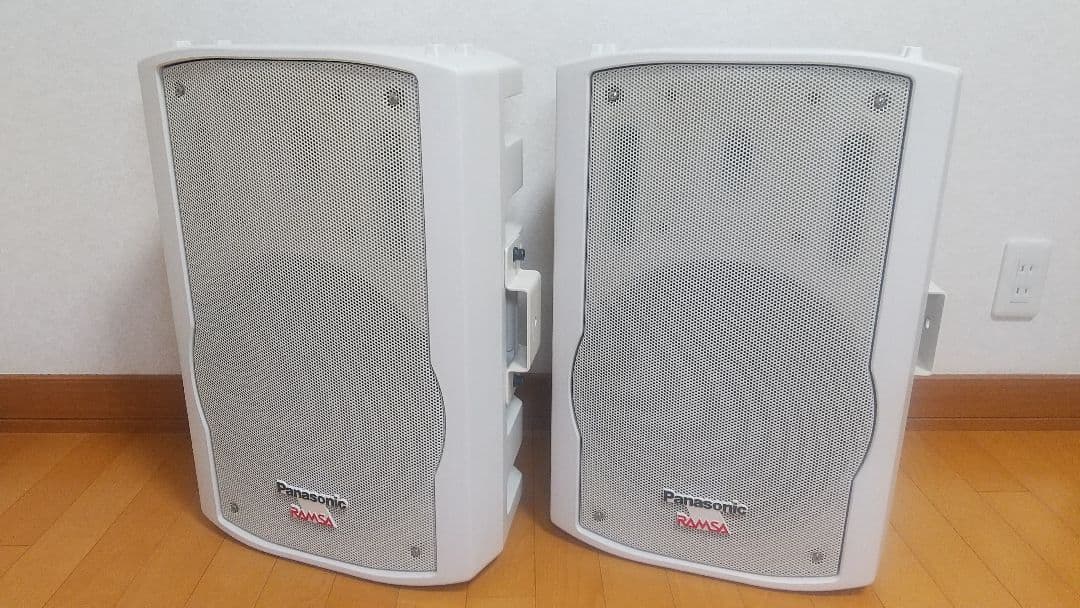 【極美品】定価 144,375円 Panasonic RAMSA スピーカー①