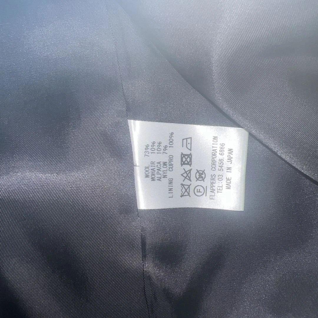 TICCA チェック柄 ダブルコート　チェスターコート