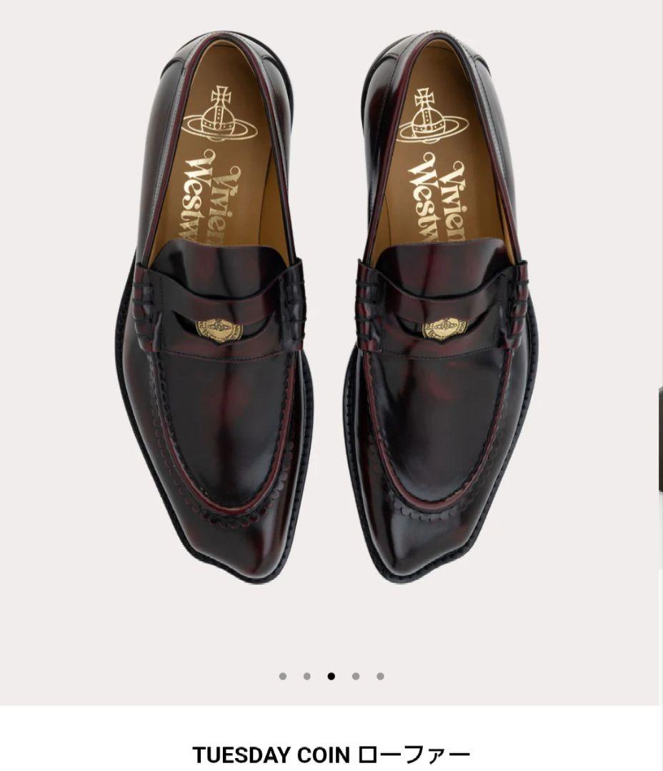 再値下げvivienne westwood TUESDAYCOIN ローファー