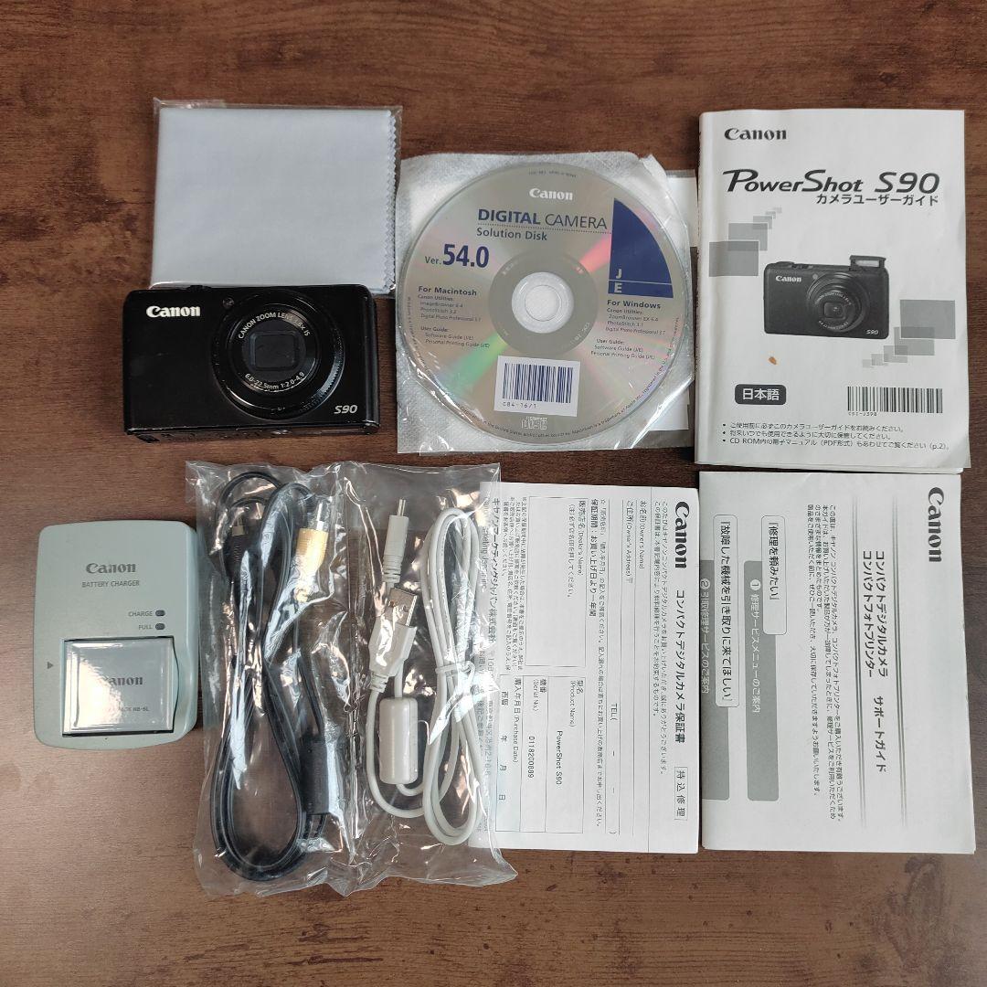 Canon Power Shot S90 動作確認済