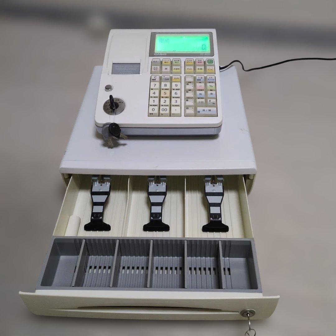 CASIO　TE-400-WE 　電子レジスター