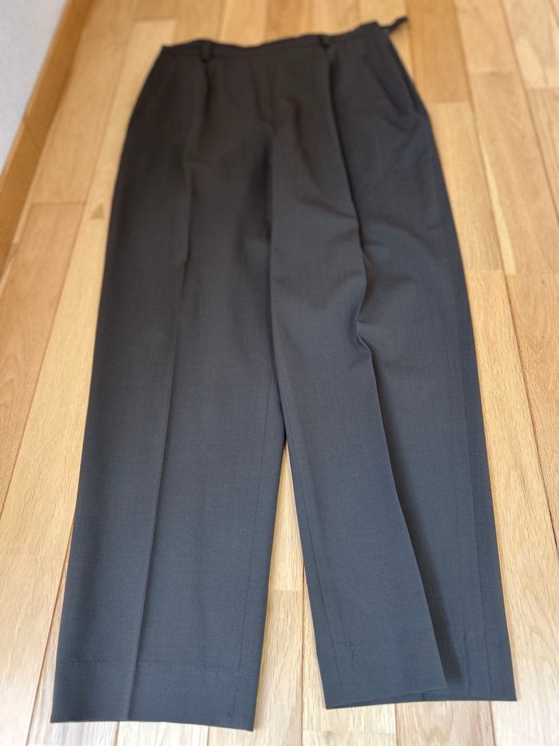 ETRO ダークブラウン パンツスーツ 上下セット　ストレッチ生地